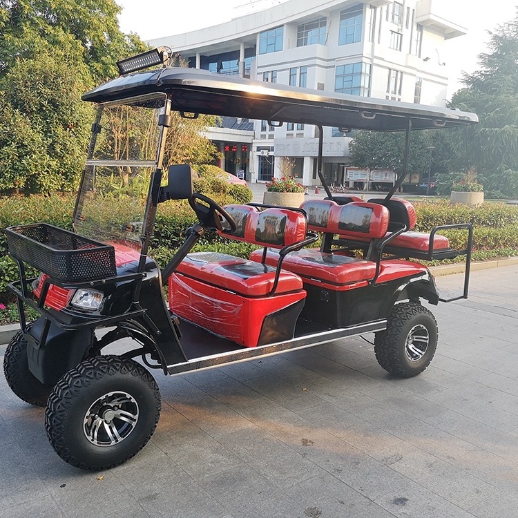 Hot sell 48 volt lithium battery pack modern 4 seater golf cart