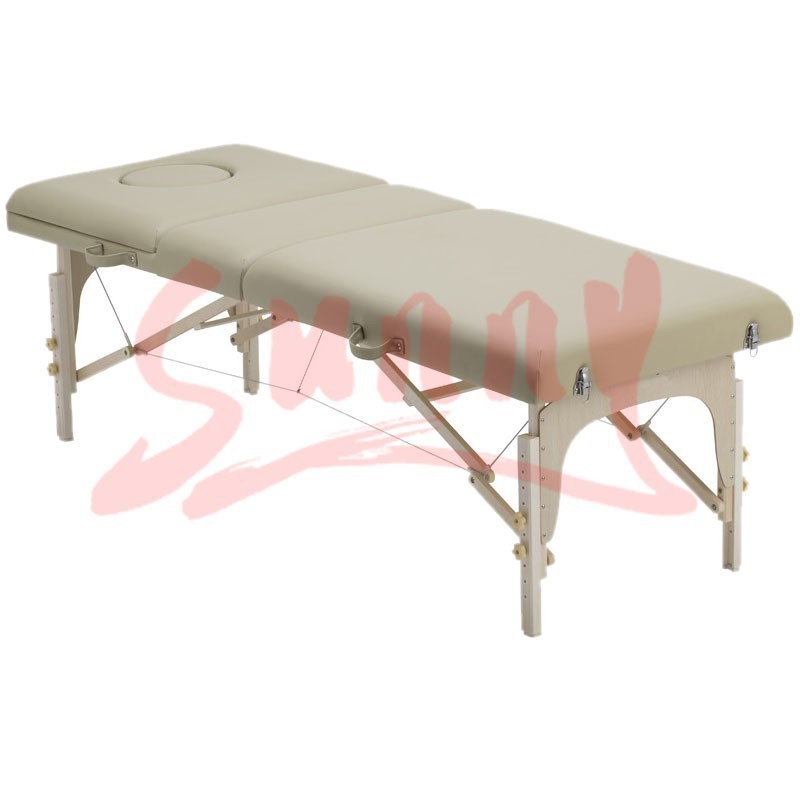 Chair bed, physical therapy bed, wooden massage table with face hole