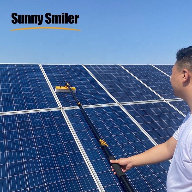 Sunnysmiler solar cleaning equipment professional solar panel cleaning robot fully automatic and portable