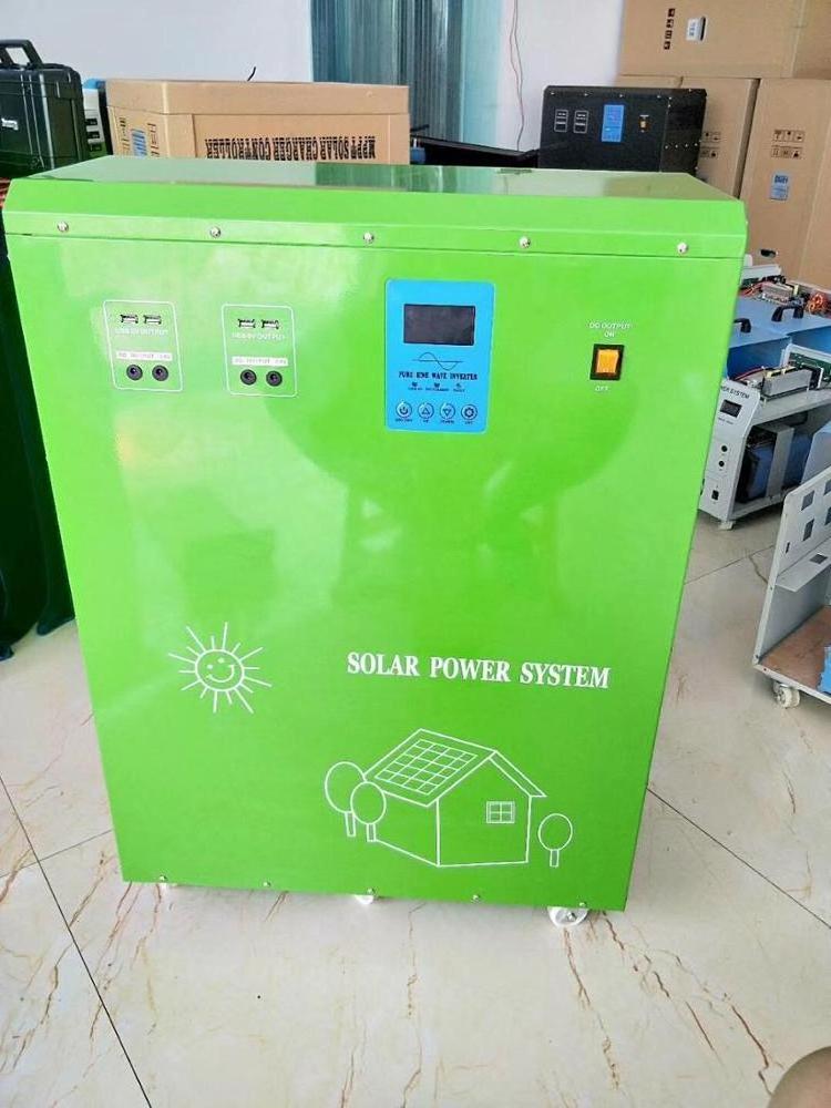 multi-function mobile trailer portable generator 400w solar power supply