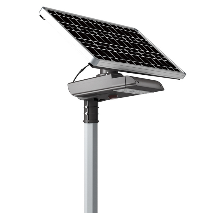 Ip65 Outdoor all In one Solar Street Lamp 30W replace up to 300W  Integrated Led Solar Street Light CCT 4000K 5000K