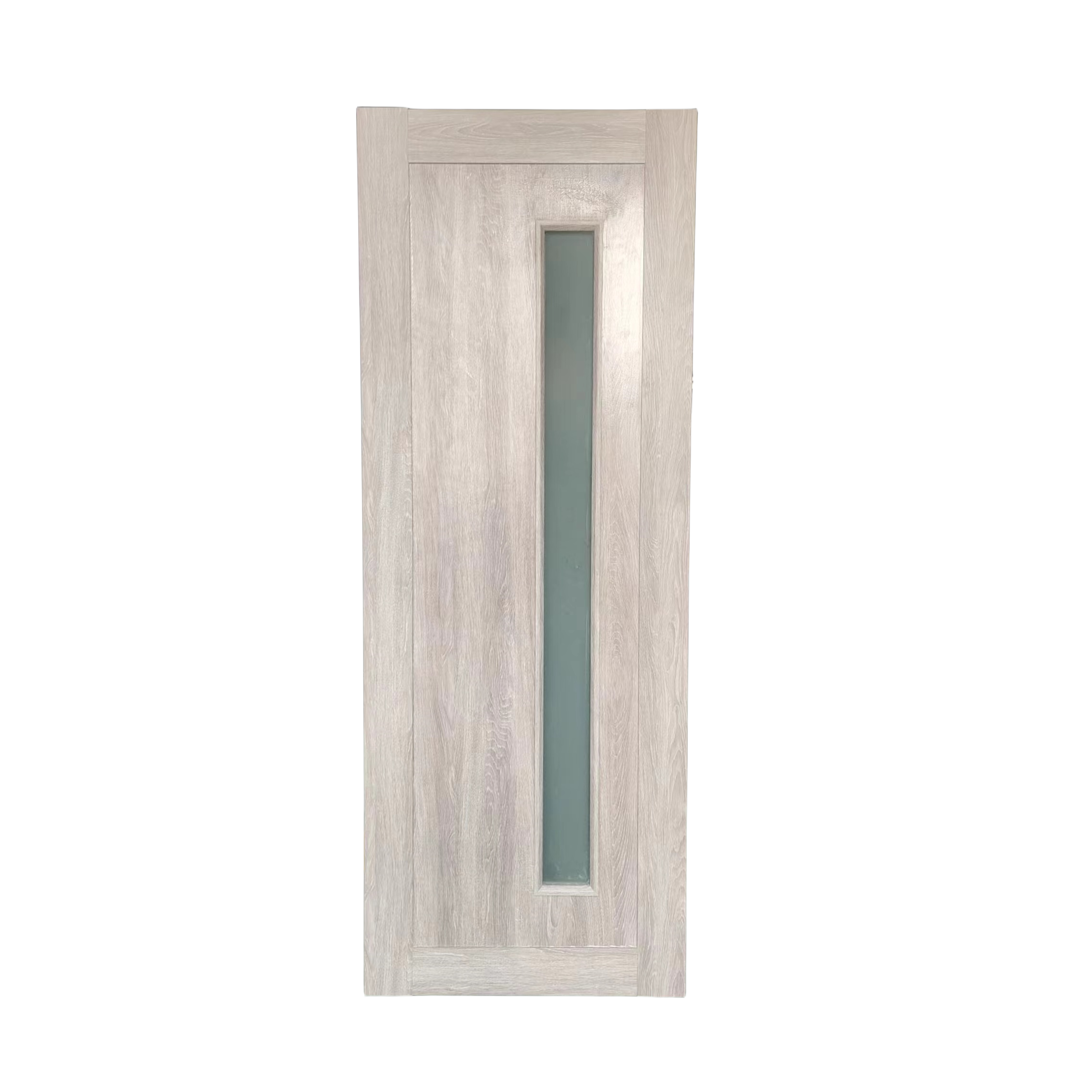 Middle East popular design 35mm pvc door profile plastic interior sliding door with glass