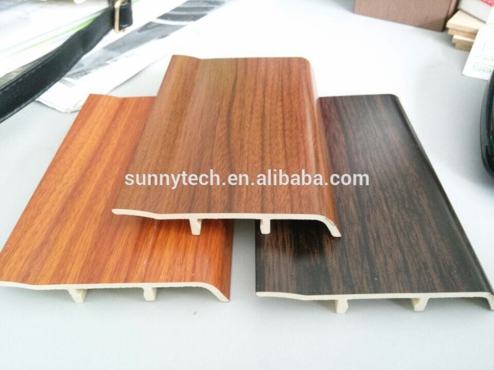 Wood PVC Composite skirting board