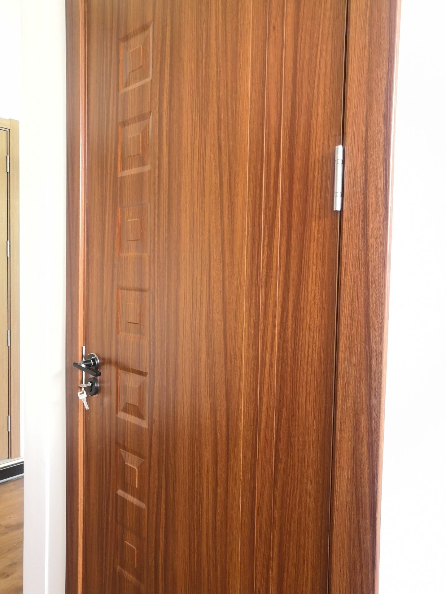 Polymer interior doors frame waterproof others bathroom doors sets hotel WPC doors from China