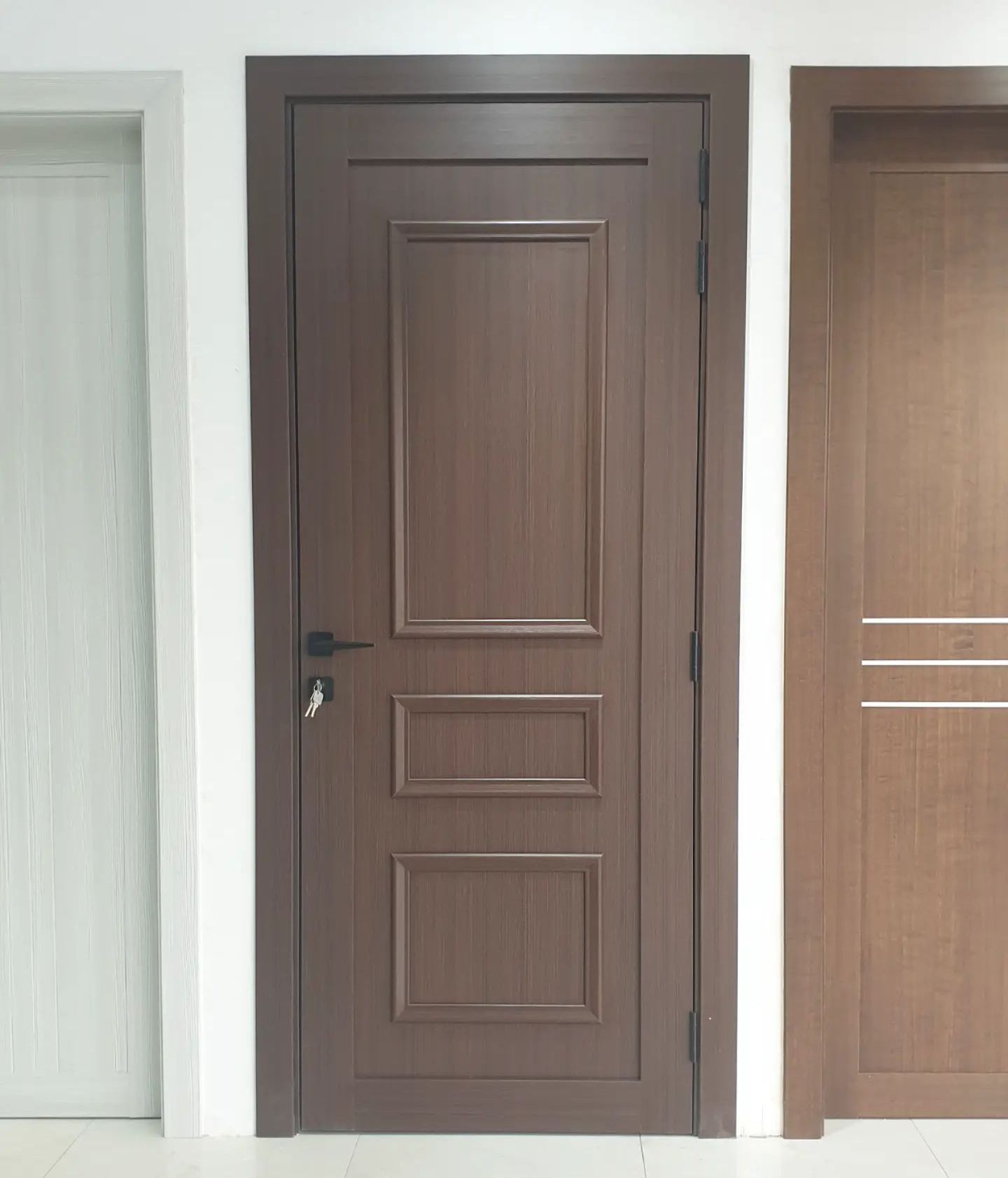 factory wholesale new design hotel bedroom interior waterproof wooden wpc pvc assemble door