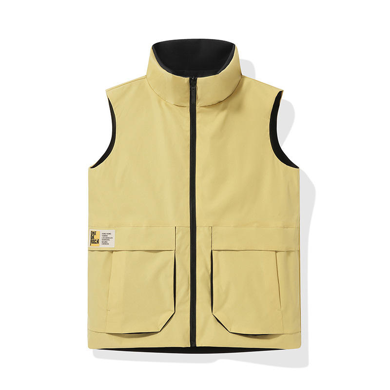 Cotton Men's Work Vest Winter Men Body Warmer Vest Hot Sale New Design OEM Custom Logo Softshell Vest