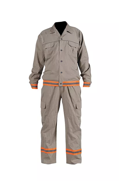 Flame Resistant Work Pants For Men Outdoor Building Coverall Mechanic Black Workwear