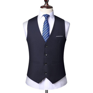 Cotton Mens Utility Vest Wholesale Premium Quality Custom Logo Made Formal Vest For Men