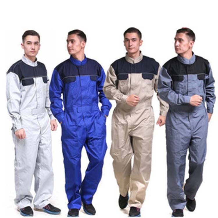 Custom Design Overalls Oil And Gas Mining Industrial Engineering Safety Workwear Uniform