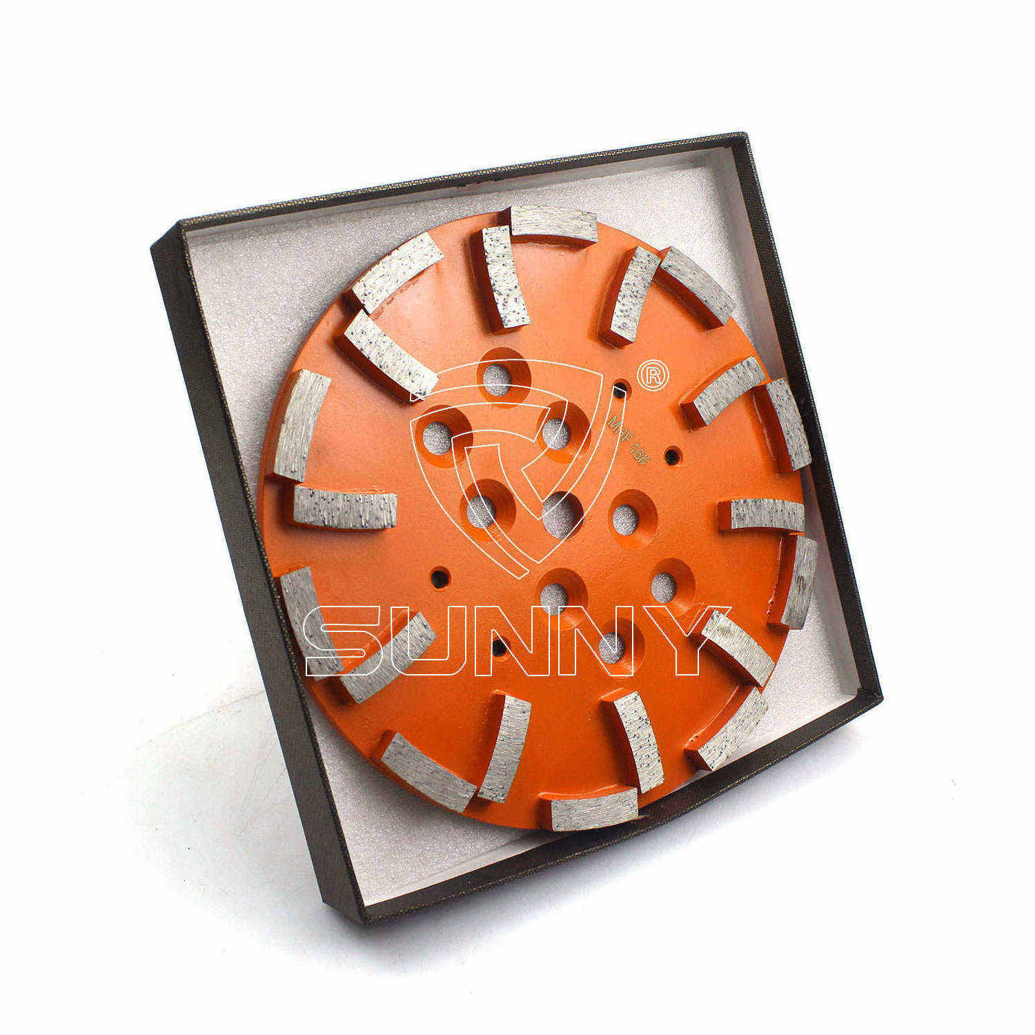 30 grit diamond grinding wheel universal square segment 250mm diamond grinding plate