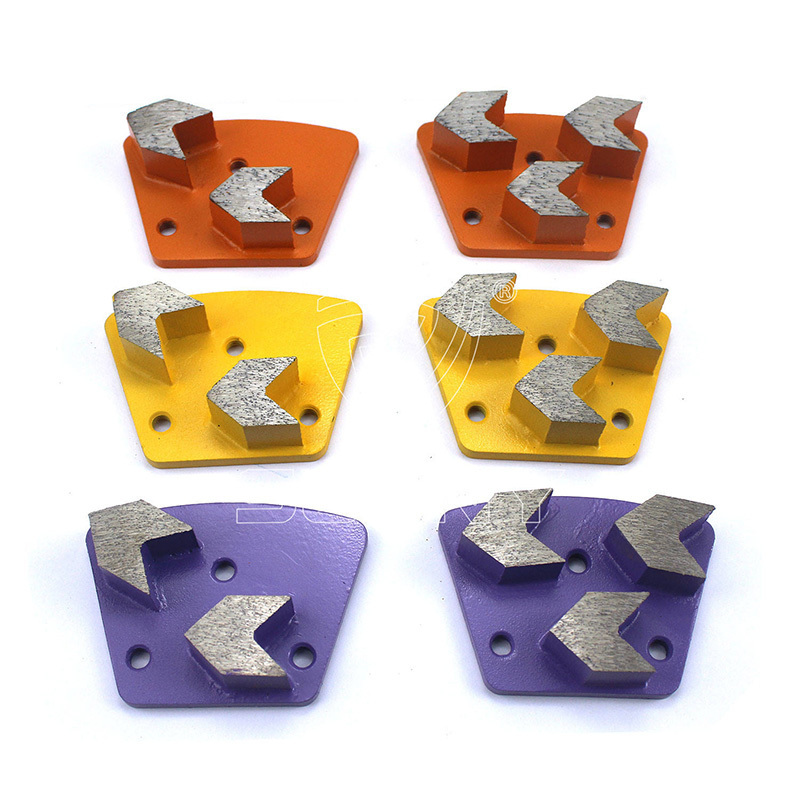 Factory wholesale diamond grinding shoes odm custom diamond abrasive tools for grinding concrete