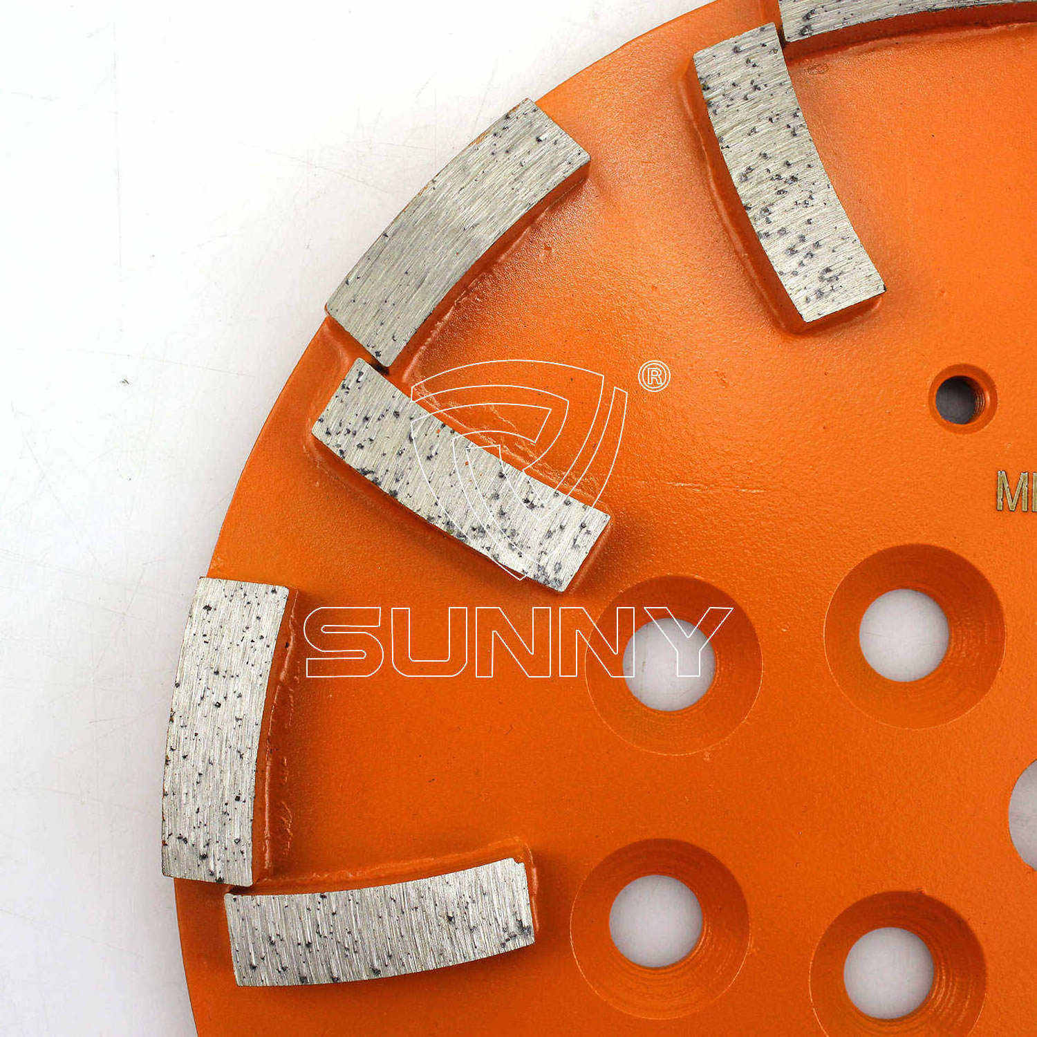 30 grit diamond grinding wheel universal square segment 250mm diamond grinding plate