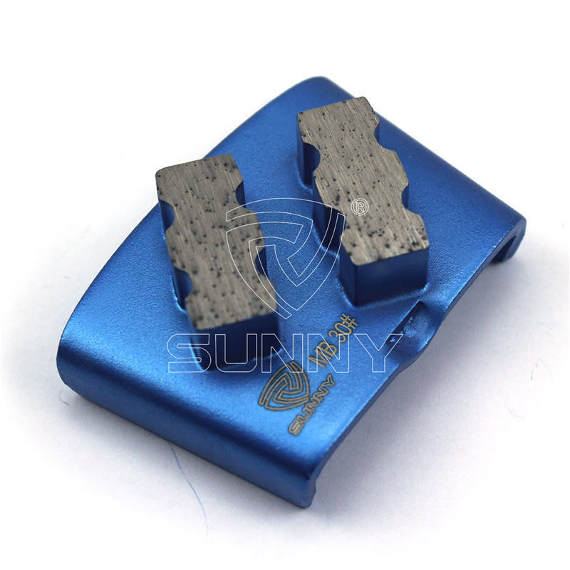 30# ez change diamond grinding shoe professional supplier diamond grind tools for floor stone