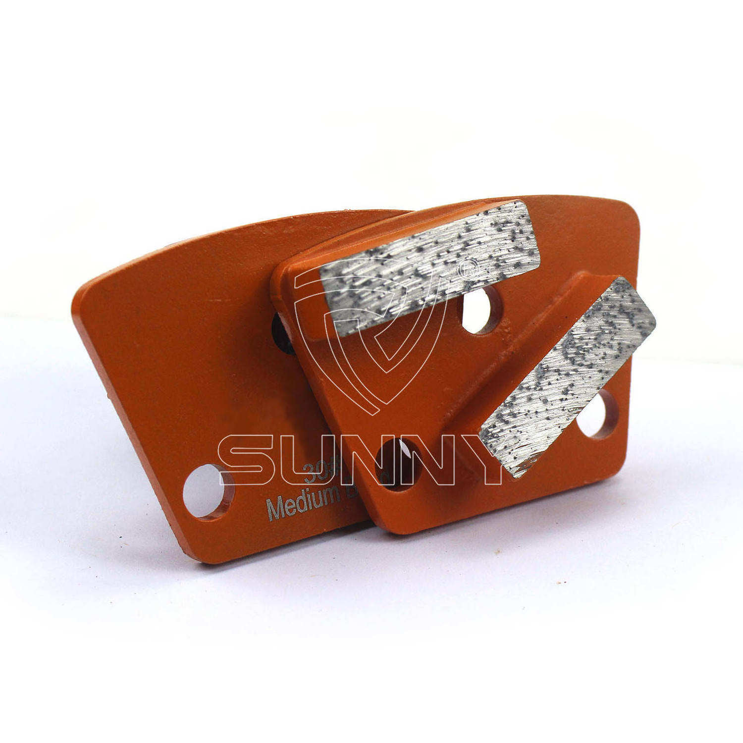 Trapezoid diamond grinding shoes custom 30# 200# grit diamond grinding tools for concrete floor