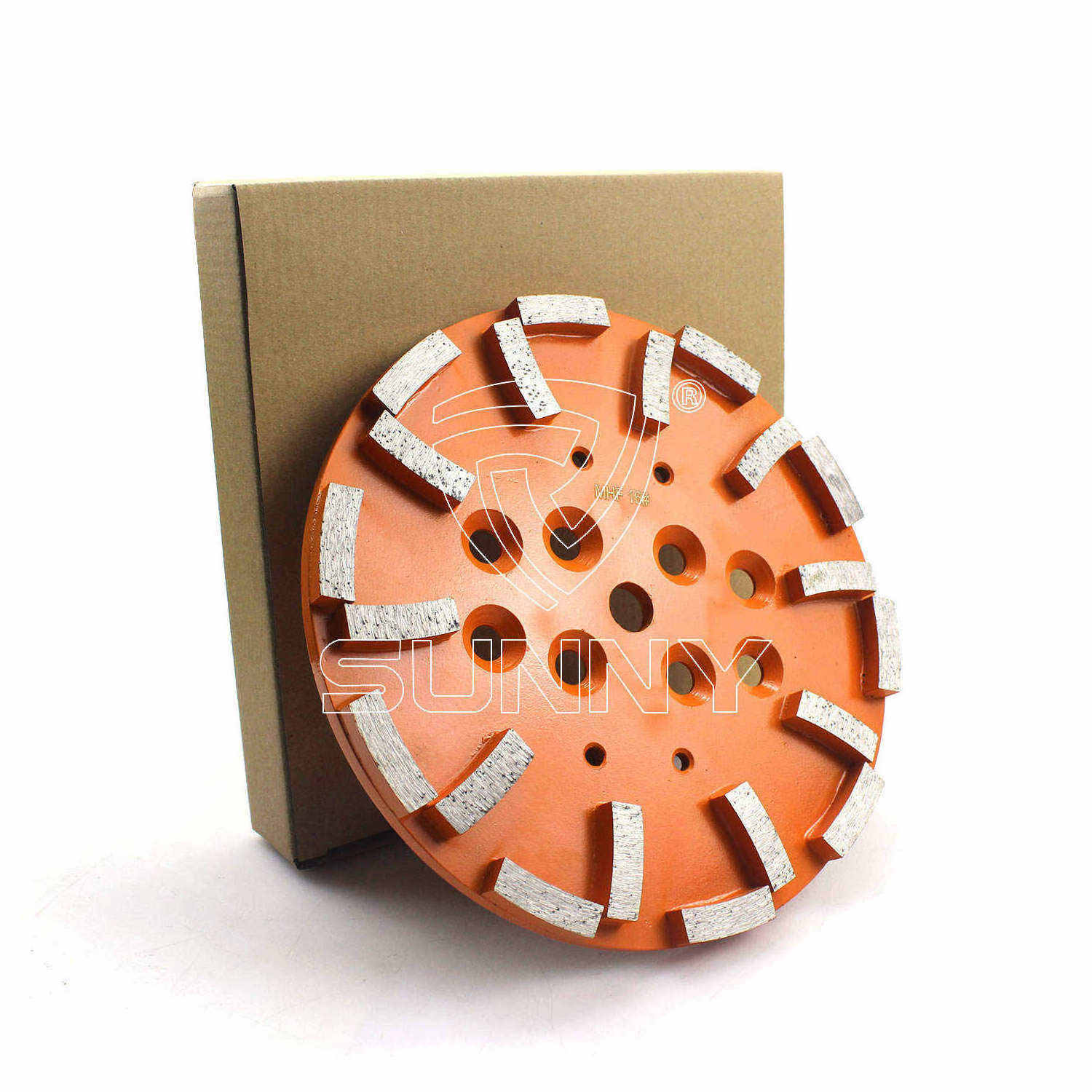 30 grit diamond grinding wheel universal square segment 250mm diamond grinding plate