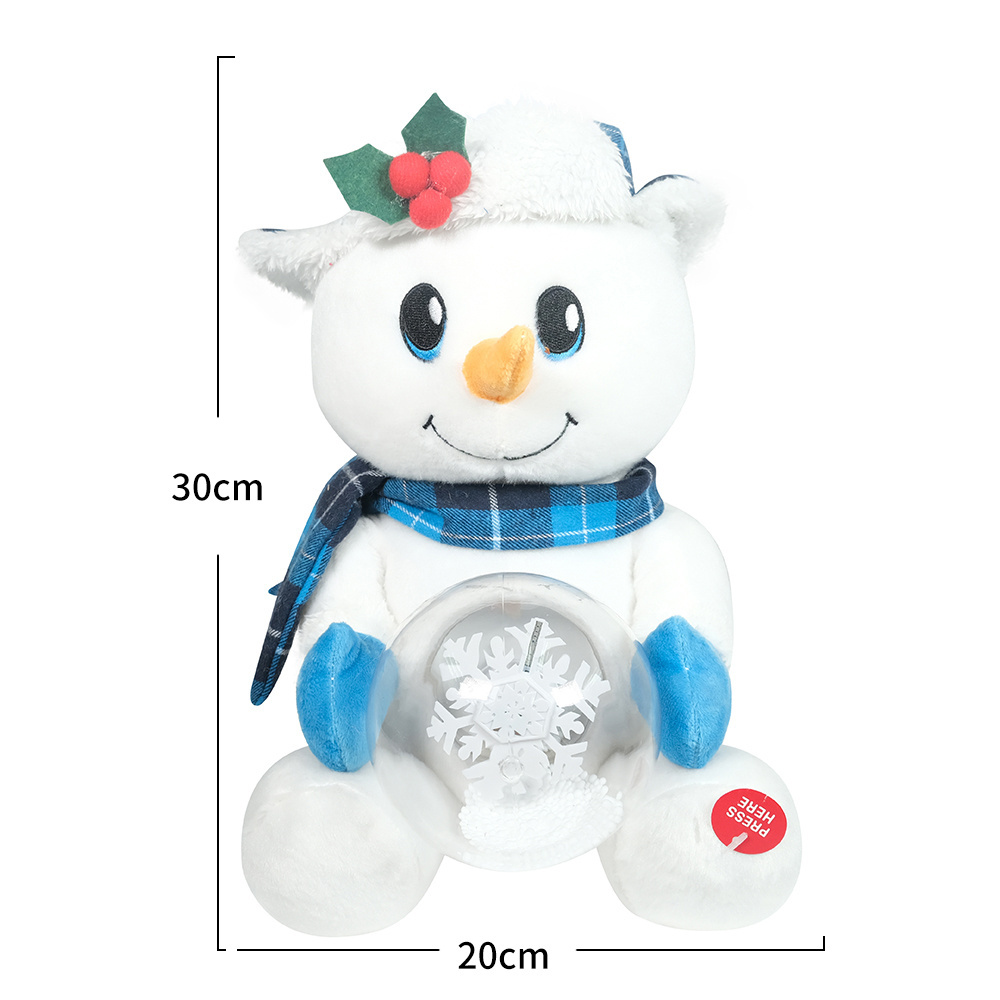 2022 Oem Odm Custom Led Musical Super Soft Stuffed Animal Night Light Up Singing Plush Toys