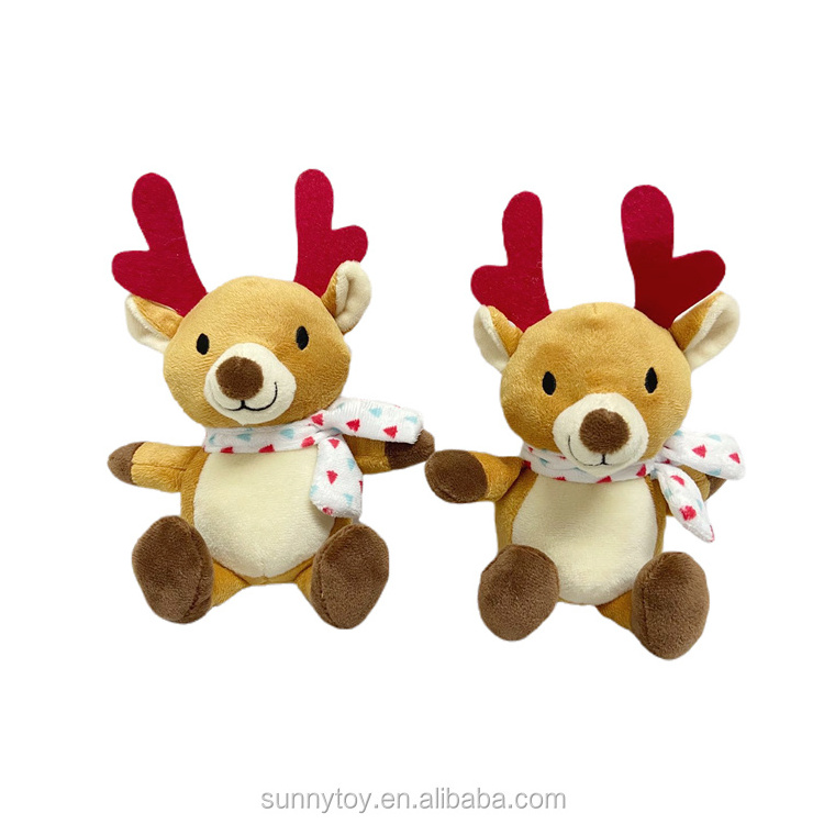 Singing Christmas Plush Reindeer Walking  Plush Toy