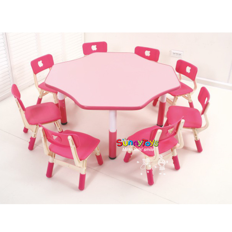 Kindergarten furniture montessori cheap daycare plastic tables and chairs