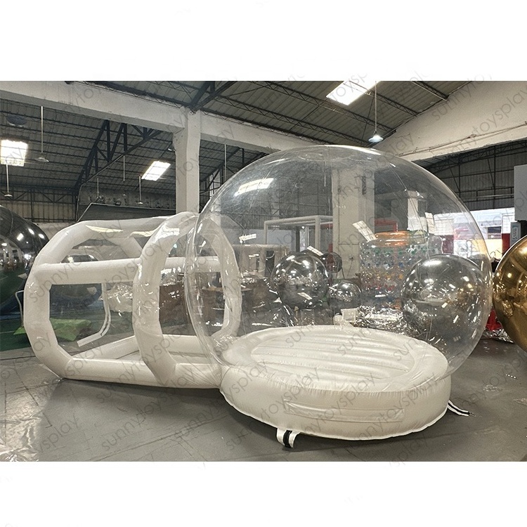 Advertising kids party transparent bubble dome tent kids inflatable bubble balloons house