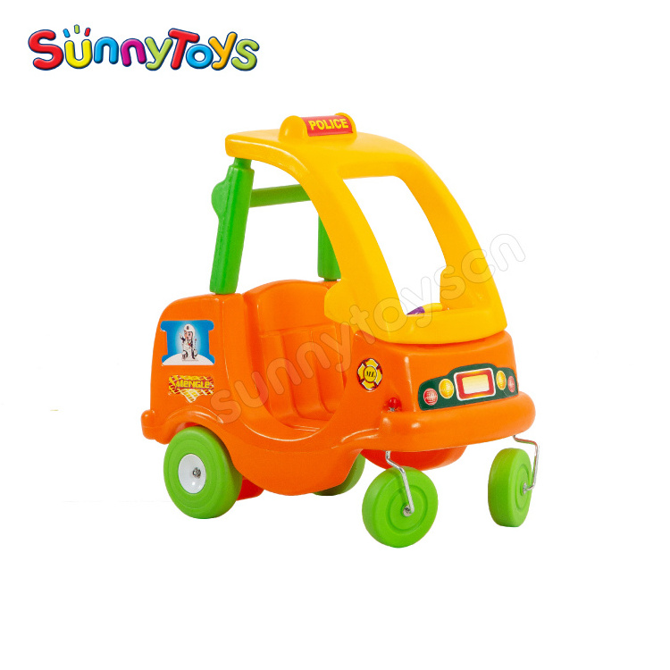 China children plastic outdoor swing sets factory playground used for preschool car