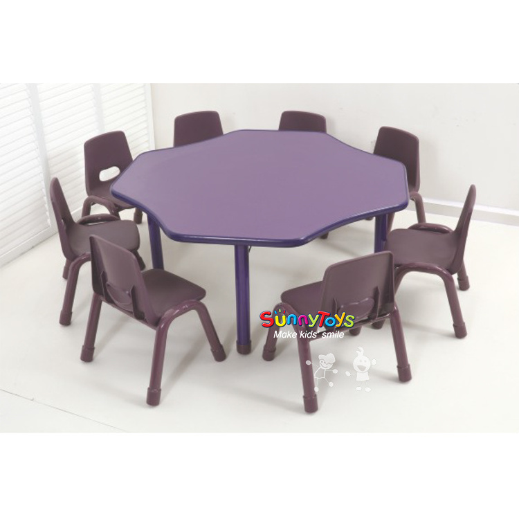 Kindergarten furniture montessori cheap daycare plastic tables and chairs