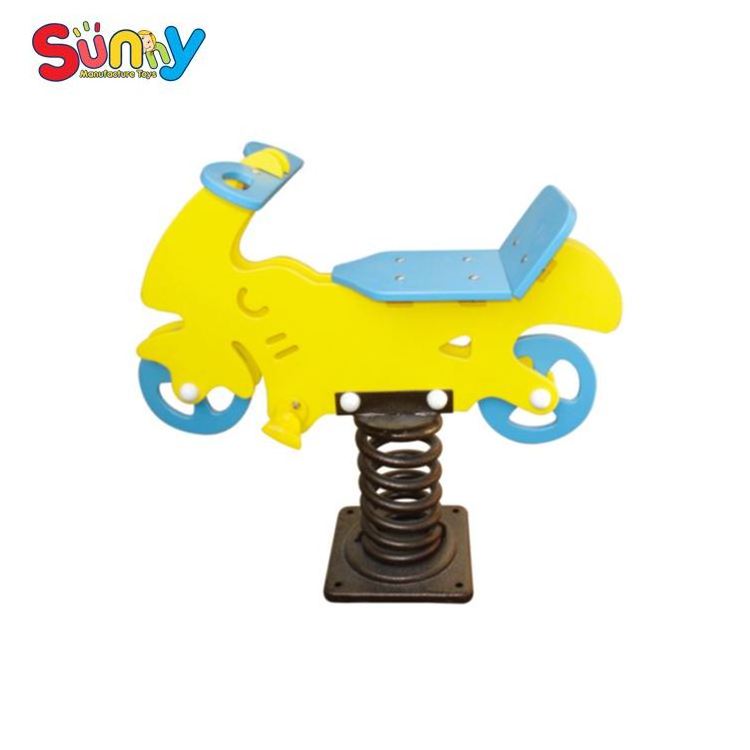 Outdoor Plastic Spring Rider spring rider rocking horse