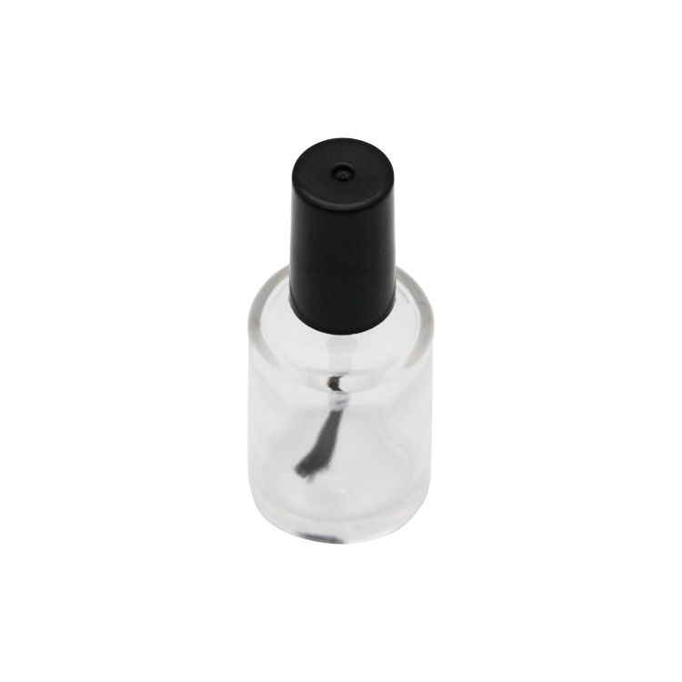 13.5ml mini rectangle glass nail polish oil bottle with brush supplier