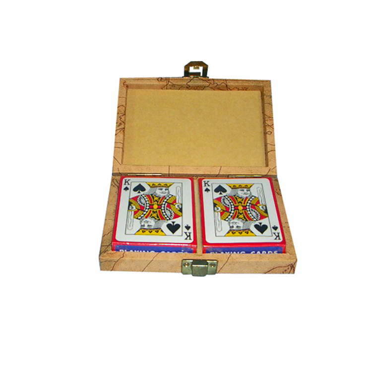 leather poker card set playing card box poker game set