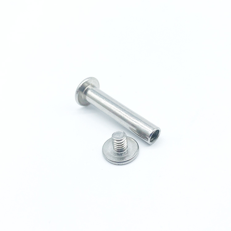 Fasteners Flat Head Stainless Steel M10 16Mm Rivets Binding Book Post Screw Male Female Screw