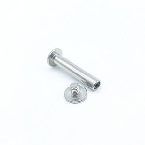 Fasteners Flat Head Stainless Steel M10 16Mm Rivets Binding Book Post Screw Male Female Screw