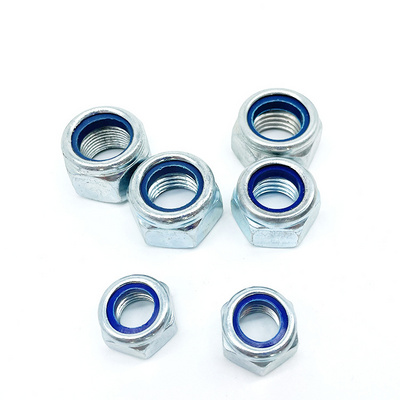 Nylock Nut Din985 Nylon Seal Lock Din 982 M10*1.5 Nylon Insert Self Locking Nut M12 Din982 Nylon Hex Lock Nuts