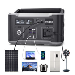 Portable Power Station 200W 700W 500Wh AC USB Outlet For Camping Outdoor Emergency Backup