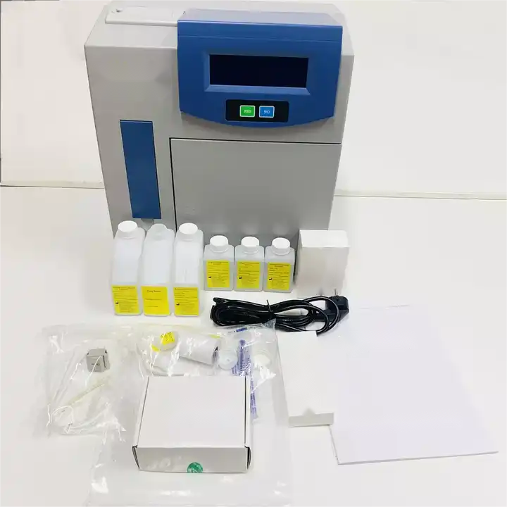 Multifunctional portable automatic blood electrolyte analyzer ABG blood gas electrolyte ion K Na Cl Ca ISE test analyzer