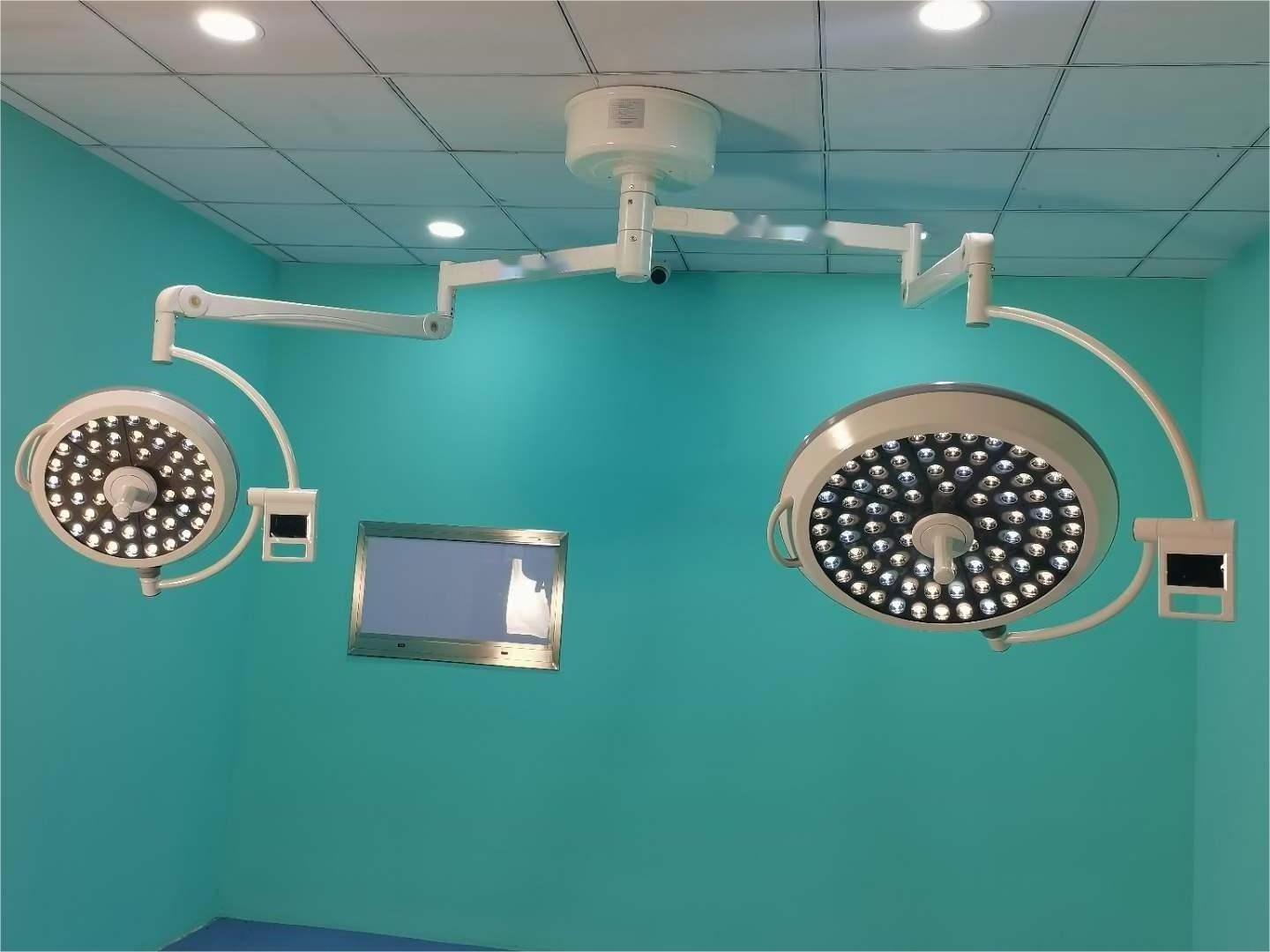 SRC-700/500 New design Double Head Ceiling Led Shadowless Surgical light Operation Light led Lamp