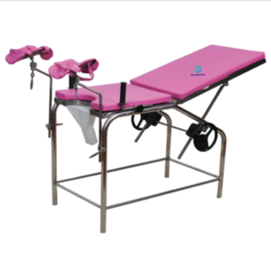 Factory price hospital gynecological examination table ordinary manual gynecological examination bed