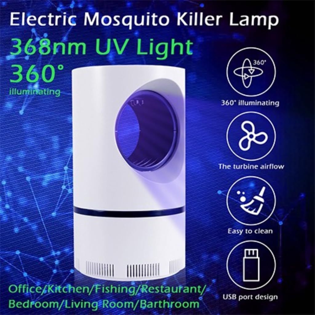 Bug Zapper Electric Indoor Mosquito Killer Lampe LED Mosquito Repellent Lamp Anti Fly Trap Light with USB Charge Night Lights