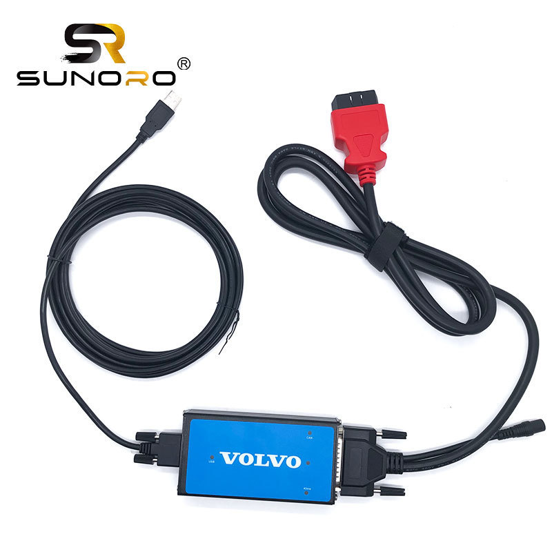 SUNORO Hot-sales NEW Diagnostic Tool VOCOM 88890300 For Car Truck Excavator Detector Scanner For Volvo