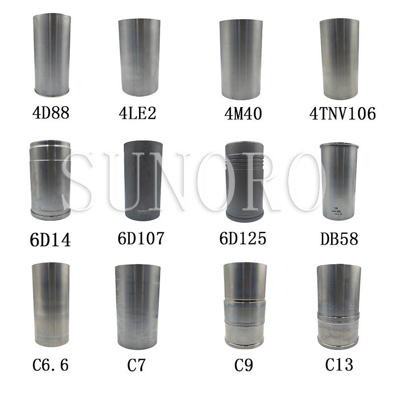 SUNORO ORIGINAL cylinder liner D12D engine liner kit cylinder liner D7D D13D D12D D16A engine part for VOLVO engine