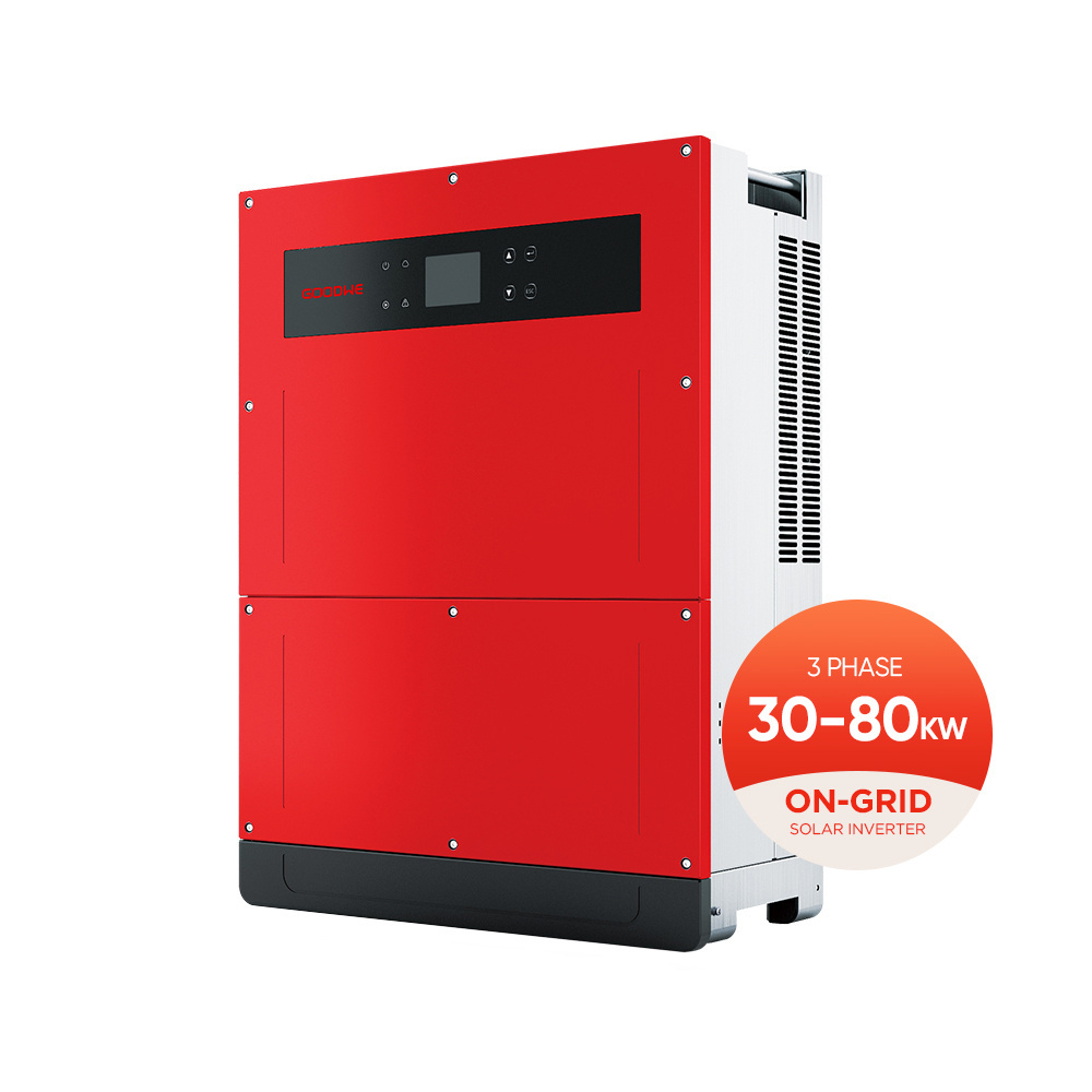 Goodwe 10Kw 30 Kw 80Kw 50Kw On Grid Hybrid Solar Inverter For Commercial PV Project