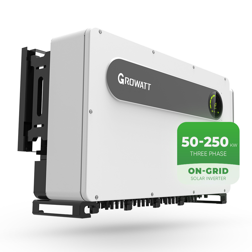 Growatt Renewable Energy 3 Phase 7MPPT MAX 80KTL3 LV 80kva 120kva MPPT Inverter For Big On Grid Solar System