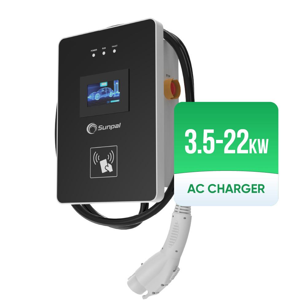 Sunpal Ev Car Charger Fast Charging Solar Gb/T Dc  11Kw 22Kw Ev Car Charger Electric Vehicle Charging Station