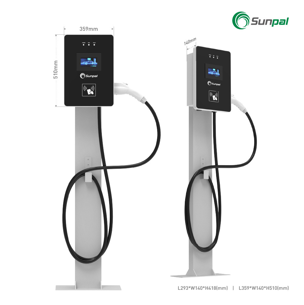 Sunpal Ev Car Charger Fast Charging Solar Gb/T Dc  11Kw 22Kw Ev Car Charger Electric Vehicle Charging Station