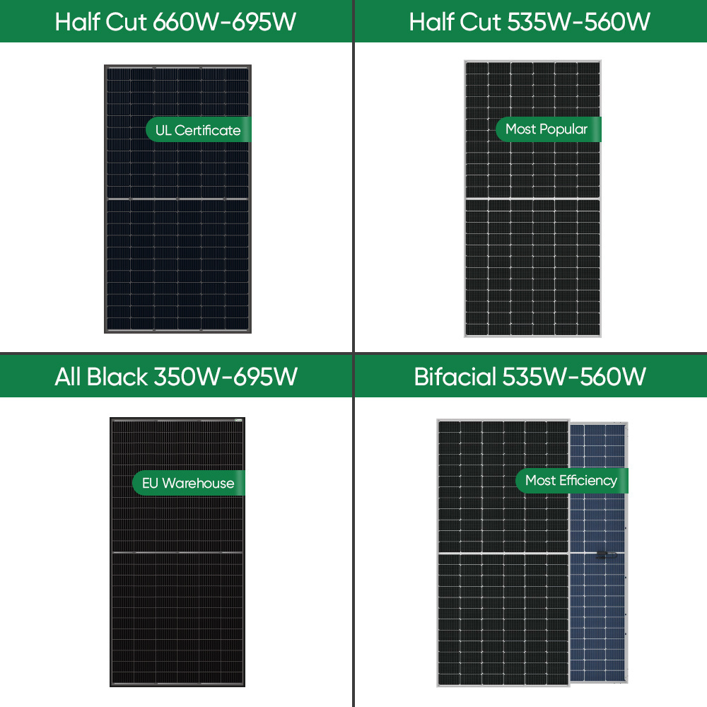 Sunpal Commercial Hybrid Solar Energy System 50Kw 100Kw 150Kw 500Kw Eu Warehouse Complete Solar Kit For Industrial Use