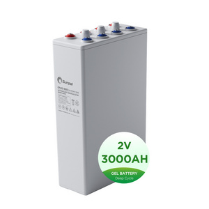 High Quality Lead Acid Solar Batteries 2 Volt 1000Ah 1500Ah 3000Ah OPzV Solar Gel Battery