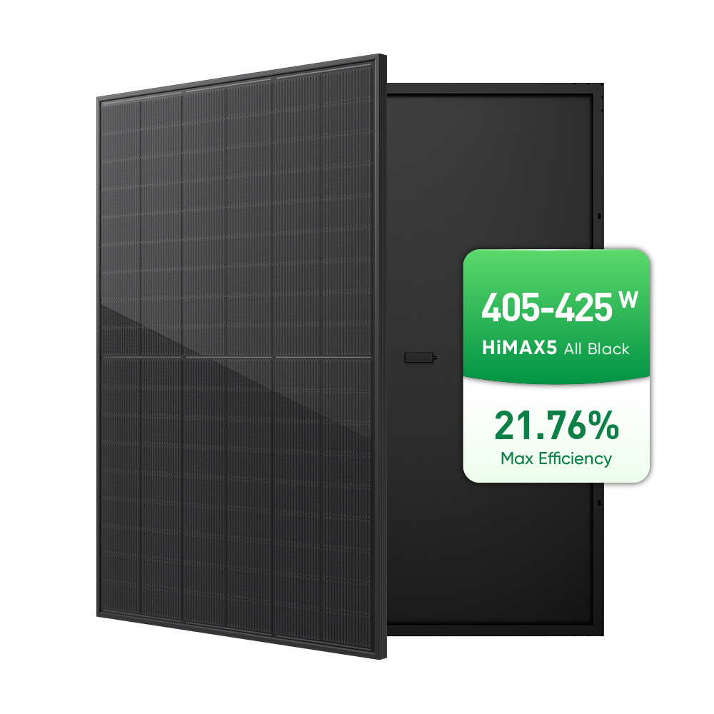 Germany Full Black Solar Panels 410W 420W 425W 430W Pv Module Eu Stock For Residential Houses