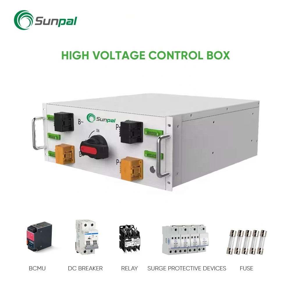 Sunpal High Voltage Lifepo4 Battery 50 kWh 460.8V 100Ah Rechargeable Lithium Ion Polymer Battery Pack