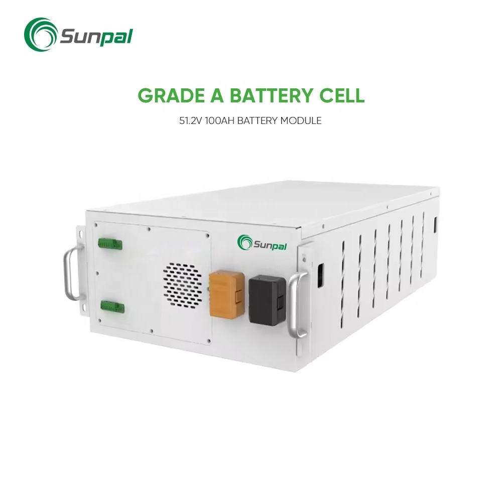 Sunpal High Voltage Lifepo4 Battery 50 kWh 460.8V 100Ah Rechargeable Lithium Ion Polymer Battery Pack