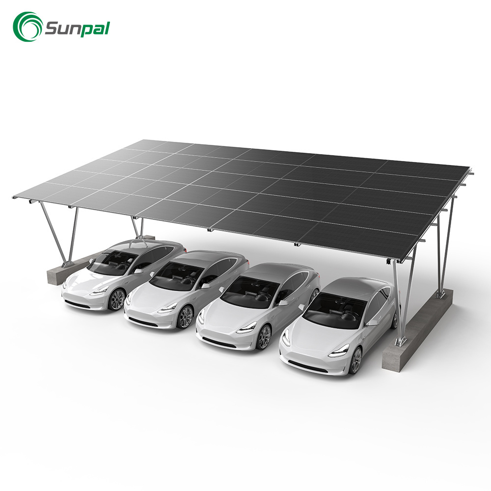 Sunpal Mounting System Solar Panel Mount Bracket Carport For Home Complete Kit