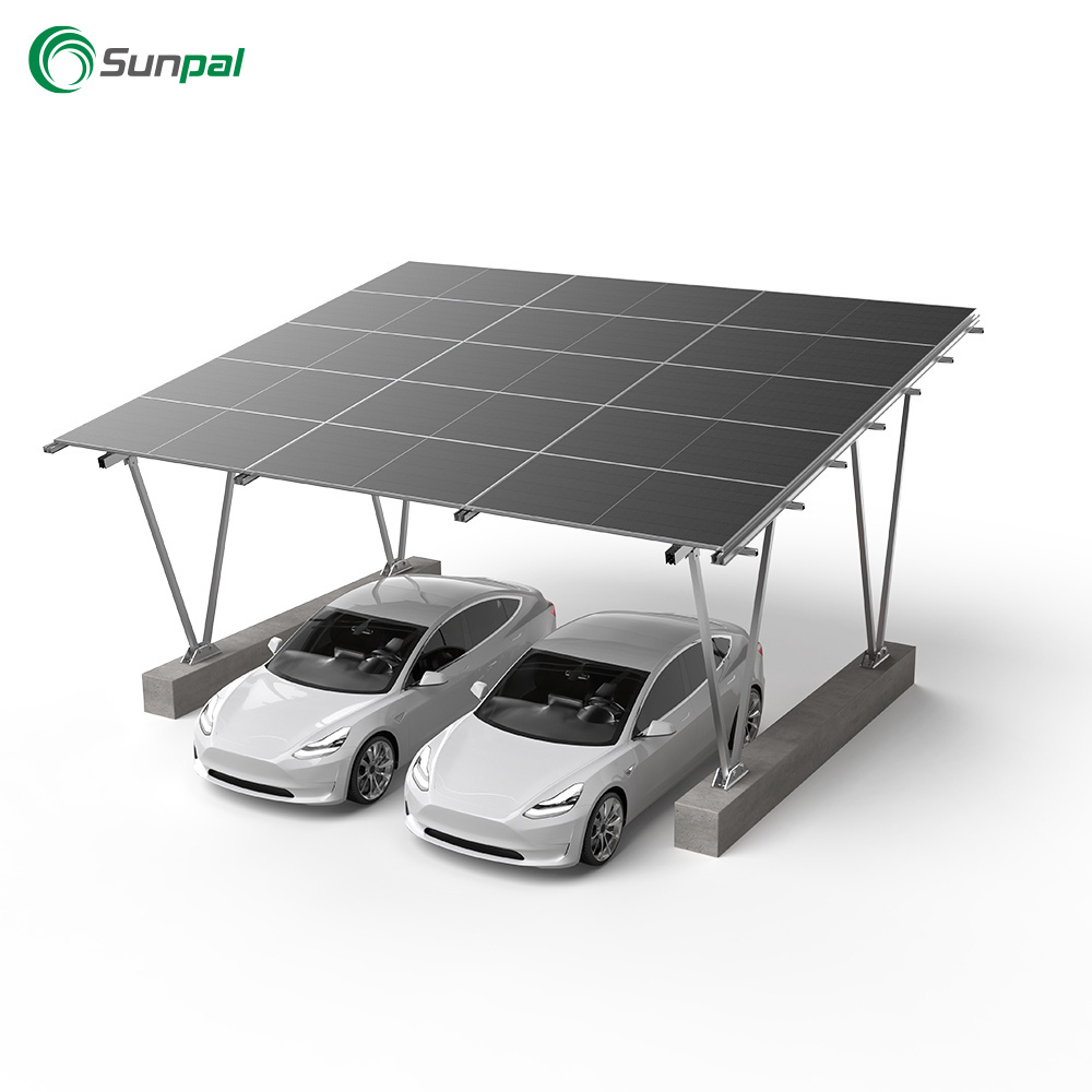 Sunpal Mounting System Solar Panel Mount Bracket Carport For Home Complete Kit