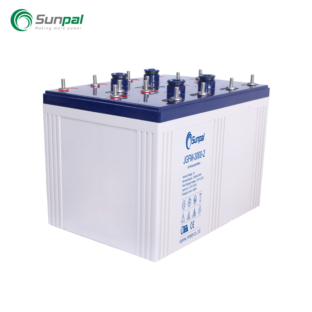 Green Power Solar Battery 2V 2500Ah Inverter Battery 2500Ah For Kenya Market